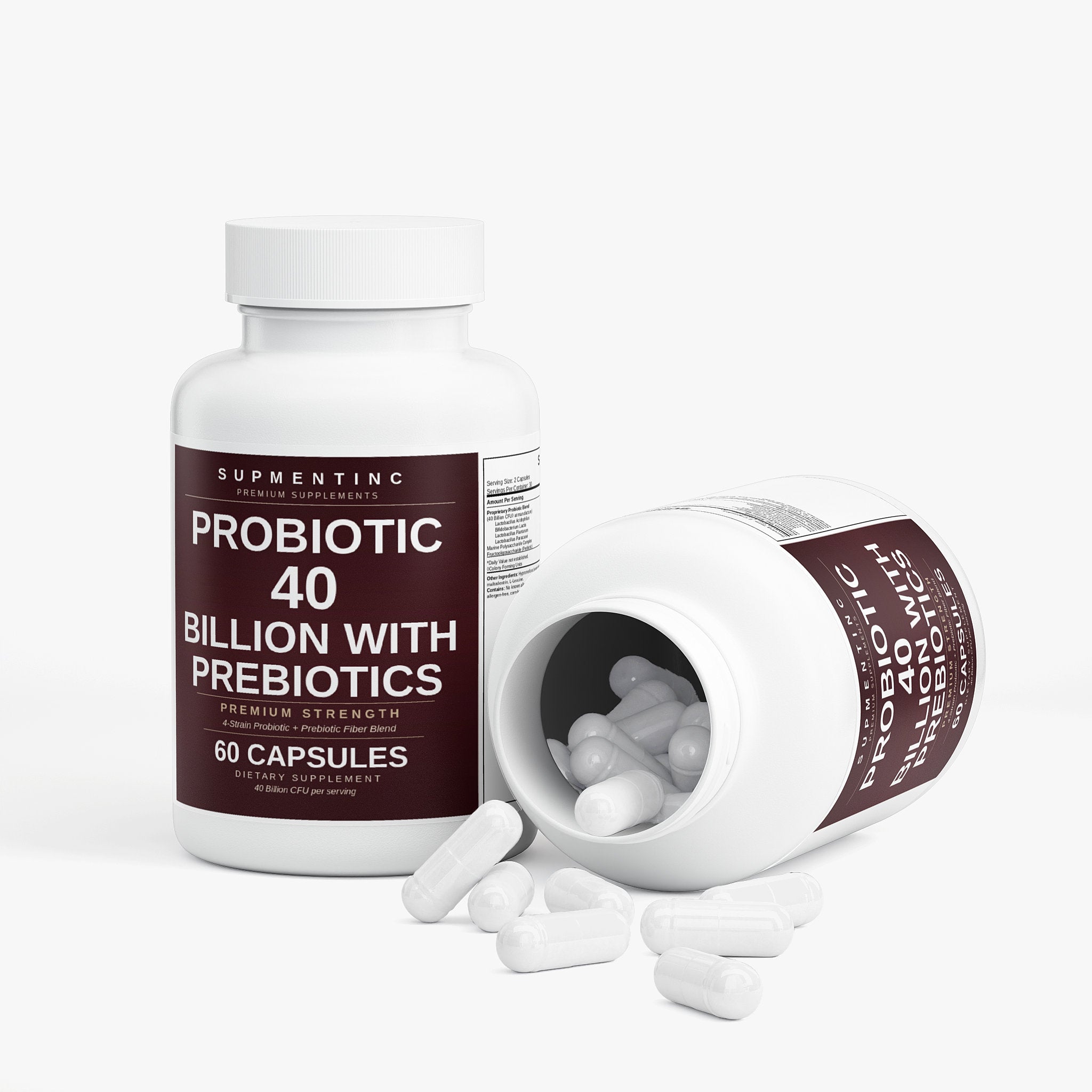 Probiotic 40 Billion with Prebiotics