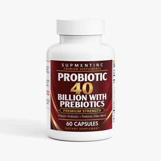 Probiotic 40 Billion with Prebiotics