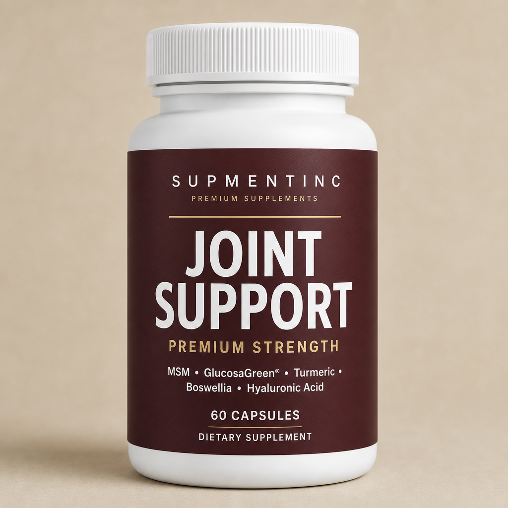 Supmentinc Joint Support - 60 Capsules - Premium Strength