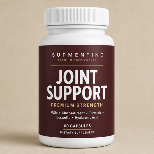 Supmentinc Joint Support - 60 Capsules - Premium Strength