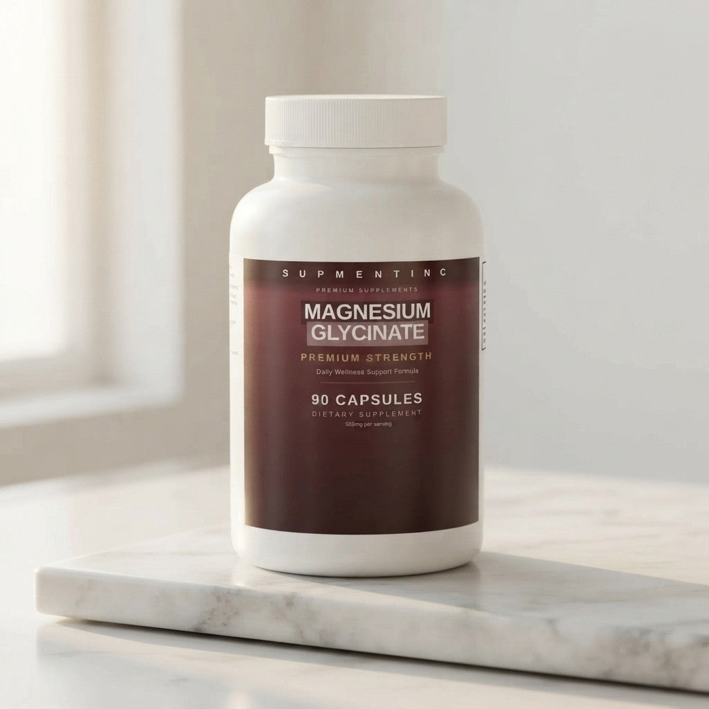 Supmentinc Magnesium Glycinate lifestyle product shot