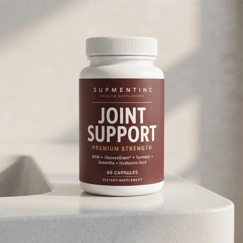 Supmentinc Joint Support supplement bottle front label