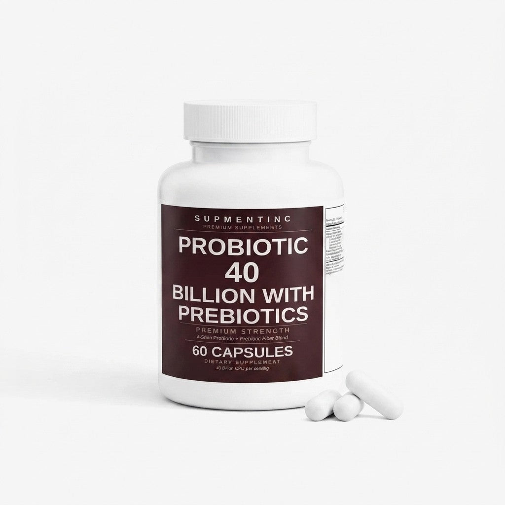 Supmentinc Probiotic 40 Billion capsule detail