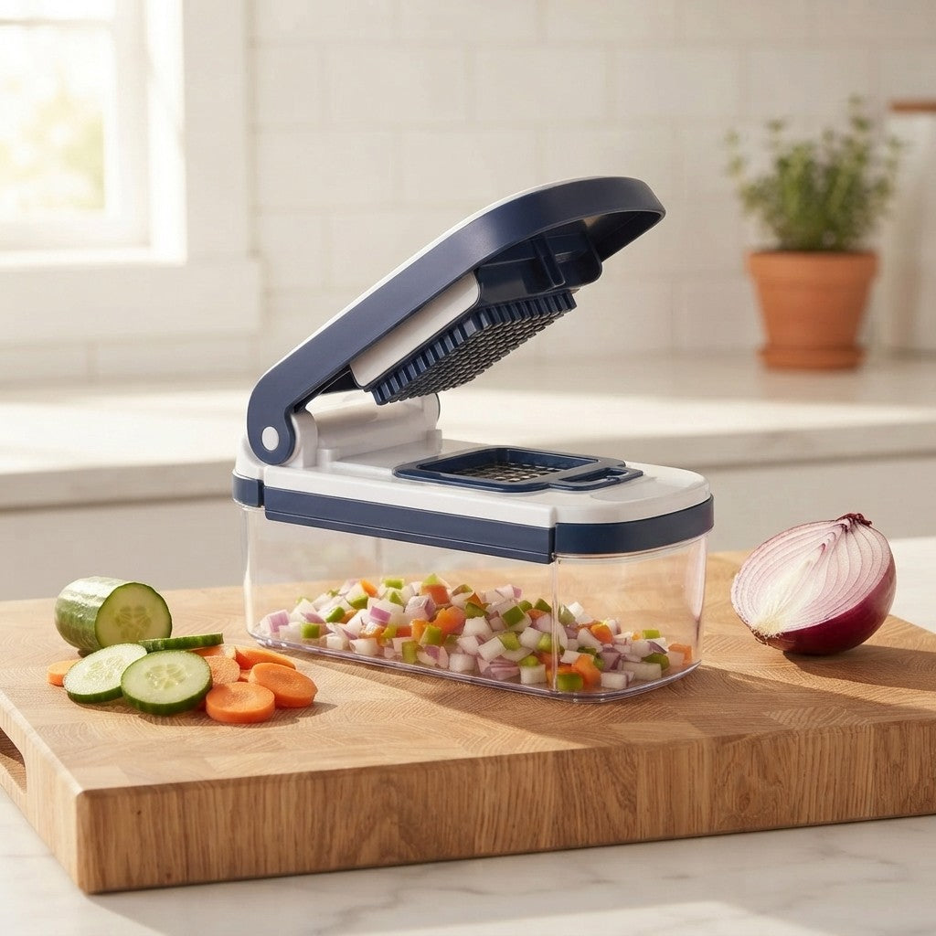 Supmentinc 12-in-1 Vegetable Chopper slicing blades